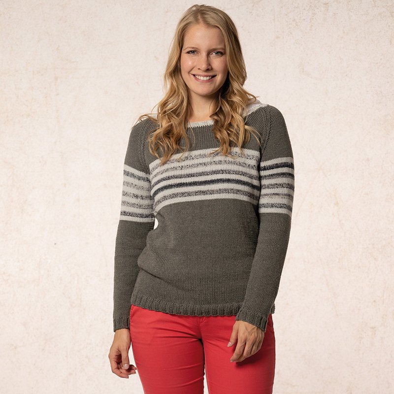 Strickanleitung Damenpullover "Messina & Macau" 762166 - Bild 2