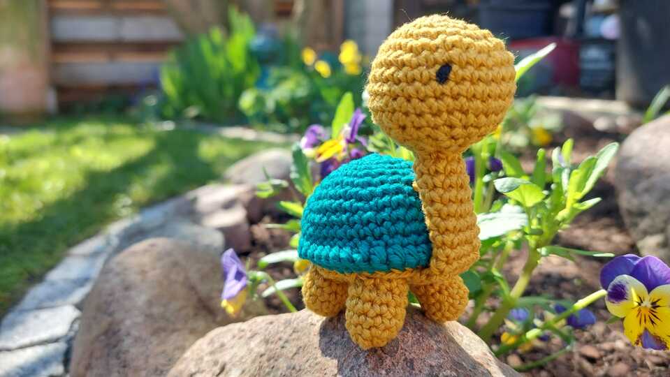 Schildkröte Maja Häkelanleitung