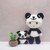Felton in Panda Costume - Crochet Amigurumi Doll Pattern