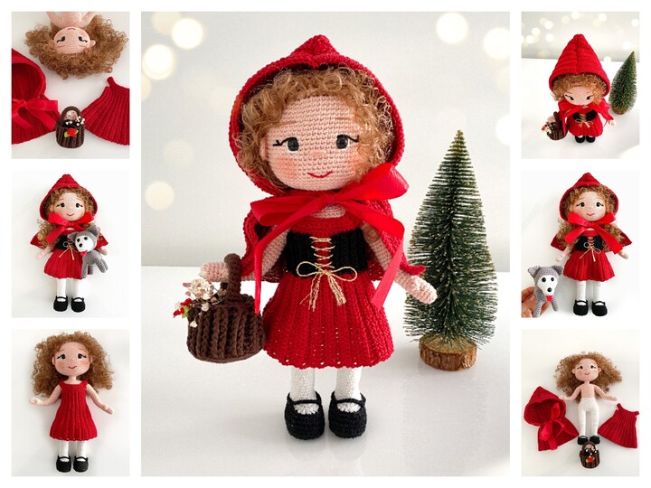 Märchenfigur Rotkäppchen