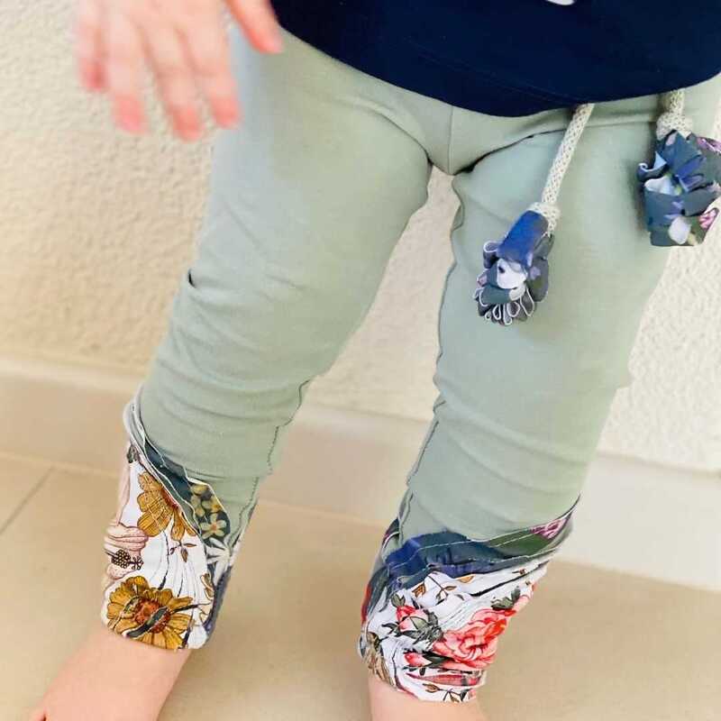 Leggings Bibbi Gr. 80-140 Schnittmuster &amp; Nähanleitung