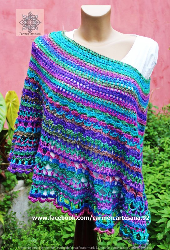 Crochet pattern "Moonlight Poncho" - Image 5