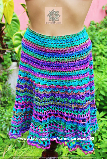 Crochet pattern "Moonlight Poncho"