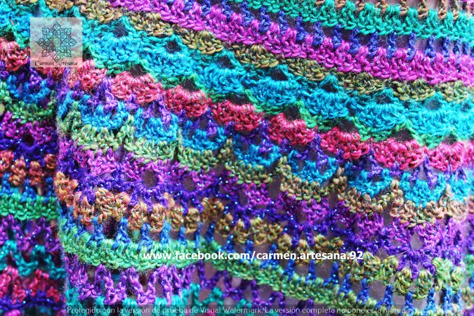 Crochet pattern "Moonlight Poncho"