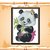 Panda cross stitch pattern
