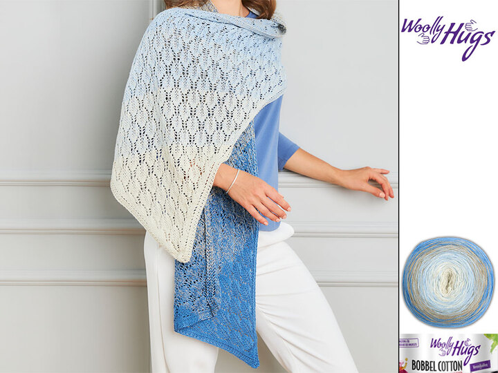 TUCH DIAGONALE BLÜTEN