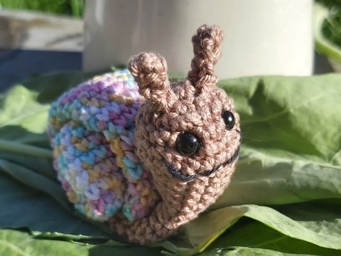 Häkelanleitung Amigurumi Schnecke "Loni"