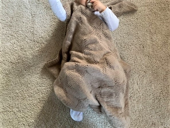 Strickanleitung Babydecke Sternenhimmel - anfängerfreundlich - Bild 2