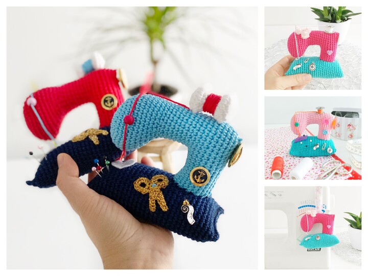 Pincushion Sewing Machine