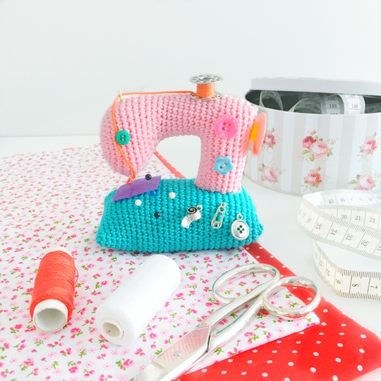 Pincushion Sewing Machine