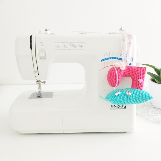 Pincushion Sewing Machine