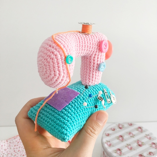 Pincushion Sewing Machine