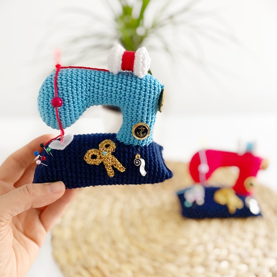 Pincushion Sewing Machine