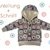 Schnitt und Anleitung Babyhoodie mit Strickbündchen Gr.62 - 104