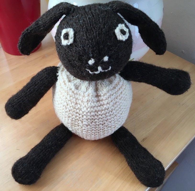 Schaf Fanni Strickanleitung - Bild 3