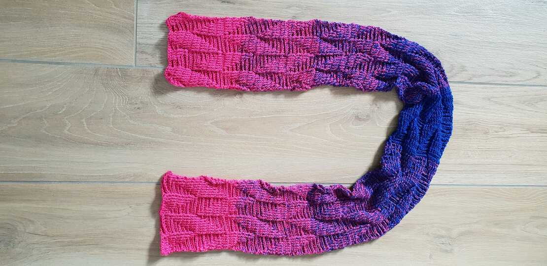 Schal „Saima BE“ – Häkelanleitung