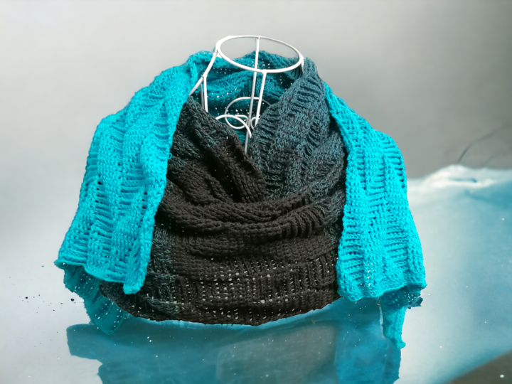 Schal „Saima BE“ – Häkelanleitung