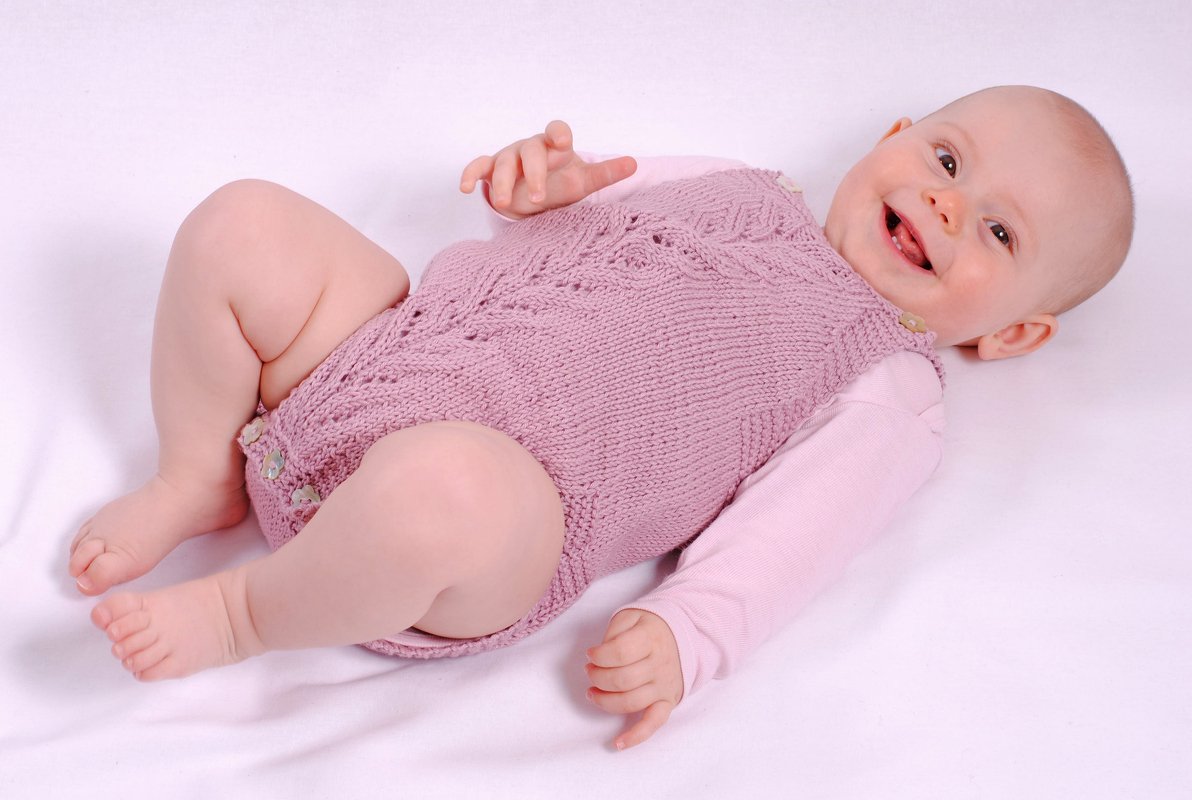 Strickanleitung Babystrampler Murmel in der Größe 62/68 - Bild 5