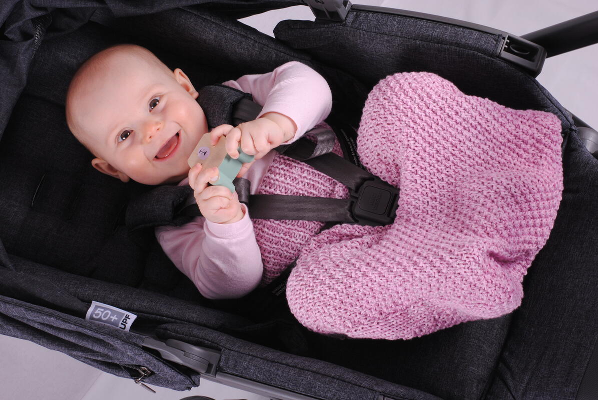 Strickanleitung Pucksack Puschel in Uni- oder Verlaufsgarn - Bild 8