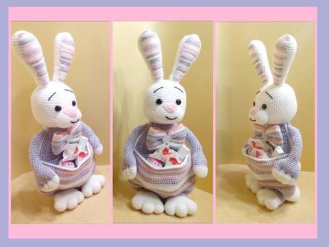 Häkelanleitung / Amigurumi / Osterhase