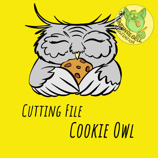 Plotterdatei "Cookie Eule"