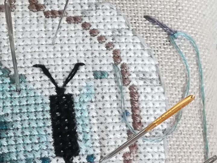 Kreuzstichvorlage Nadelkissen "Stickliebe", ein Unikat für deine Nadeln,PDF