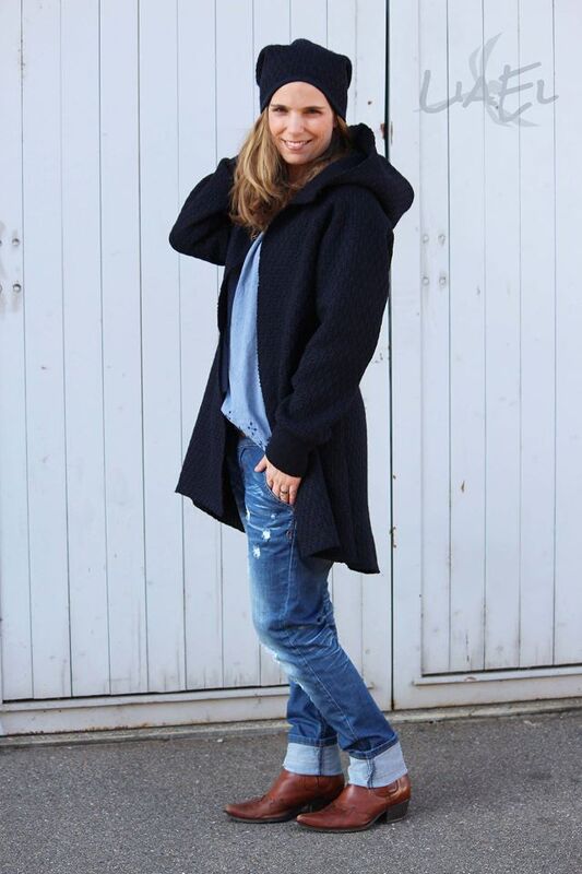 Cardigan Damen – Schnittmuster Gr. 32-58 – Svala - Bild 13
