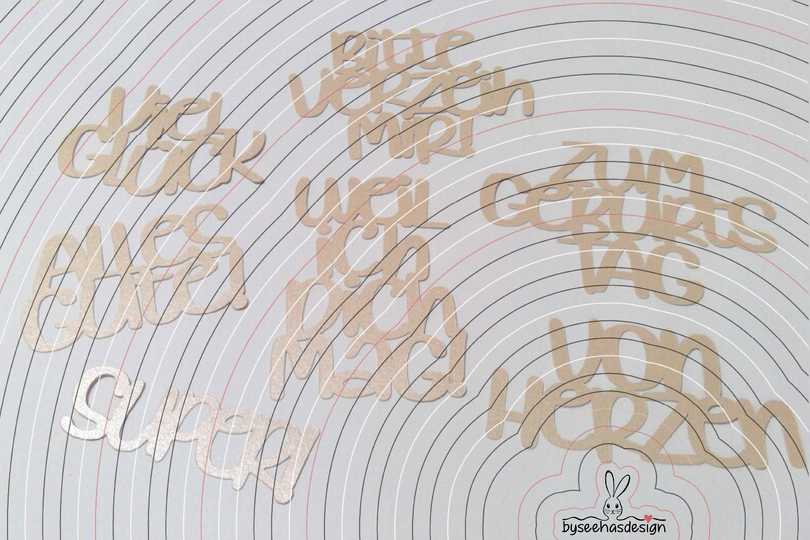 Texte Super Plotterdatei SVG DXF