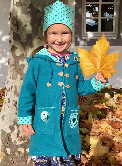 Cardigan Kinder – Schnittmuster Gr. 98-164 – Svala