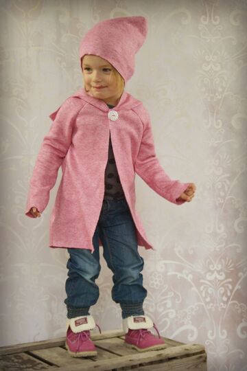 Cardigan Kinder – Schnittmuster Gr. 98-164 – Svala