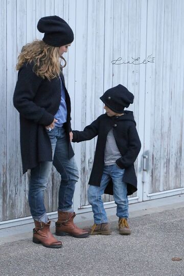 Cardigan Kinder – Schnittmuster Gr. 98-164 – Svala