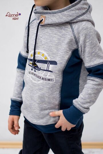 Hoodie Kinder – Schnittmuster Gr. 74-134 – Vanja Kids