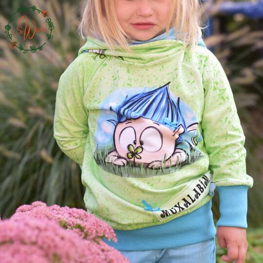 Hoodie Kinder – Schnittmuster Gr. 74-134 – Vanja Kids