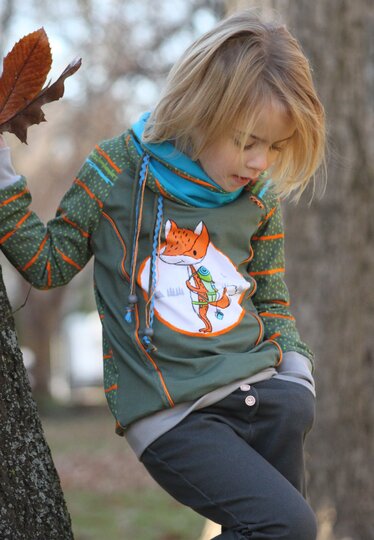 Hoodie Kinder – Schnittmuster Gr. 74-134 – Vanja Kids