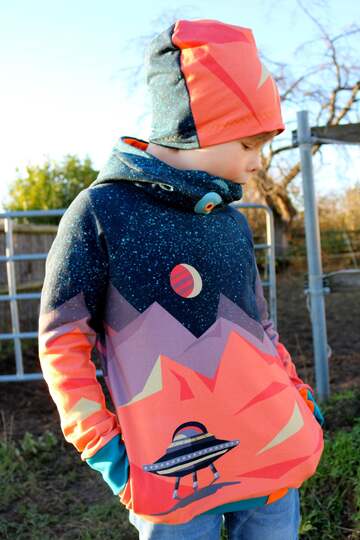 Hoodie Kinder – Schnittmuster Gr. 74-134 – Vanja Kids