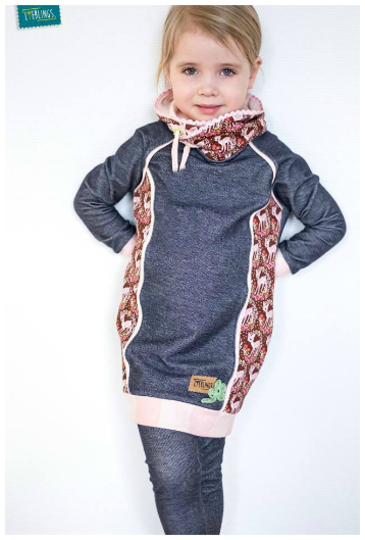 Hoodie Kinder – Schnittmuster Gr. 74-134 – Vanja Kids