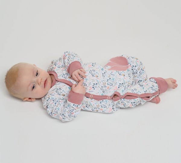 Schnittmuster Baby-Strampler LISA – Nähanleitung Gr. 50/56–98/104