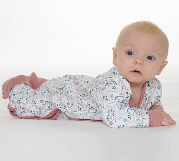 Schnittmuster Baby-Strampler LISA – Nähanleitung Gr. 50/56–98/104