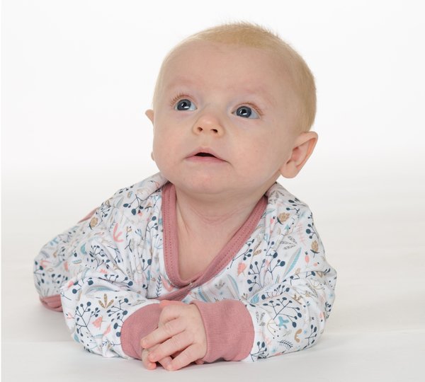 Schnittmuster Baby-Strampler LISA – Nähanleitung Gr. 50/56–98/104