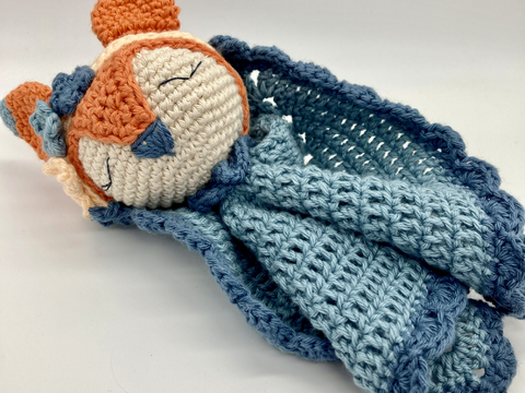 Häkelanleitung Schmusetuch Fuchs „Freddie“