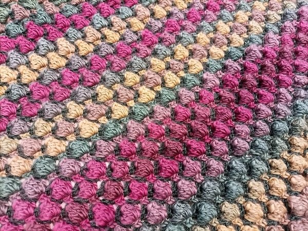 hippie shawl crochet pattern
