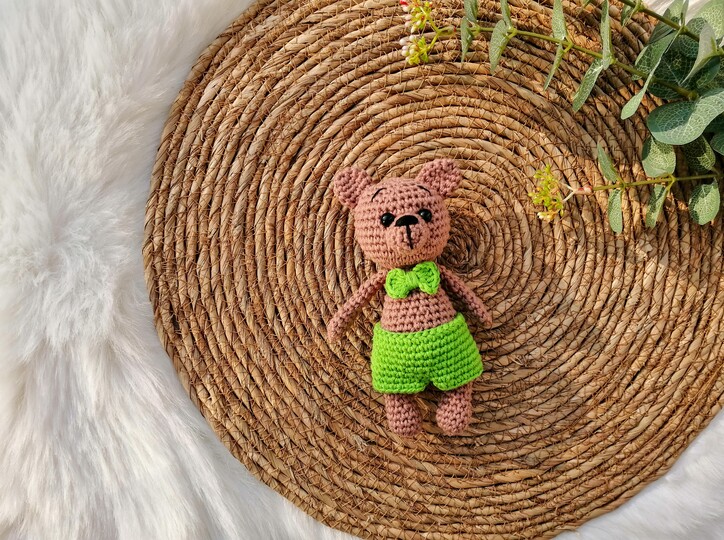 Häkelanleitung Teddybär Toni, Amigurumi, Teddy häkeln