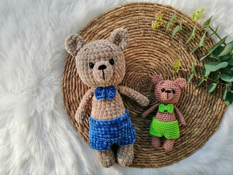 Häkelanleitung Teddybär Toni, Amigurumi, Teddy häkeln