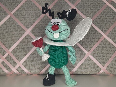 Karl der Käfer - Amigurumi Häkelanleitung