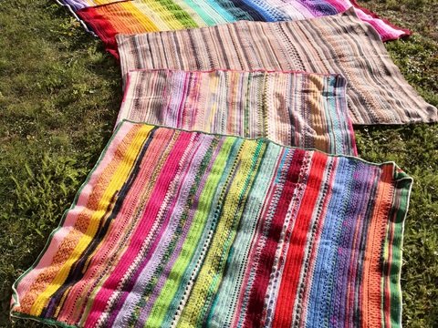 Anleitung zum Häkeln - wirbleibenzuhause Decke