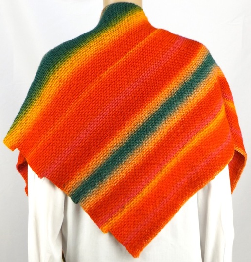 Strickanleitung Dreieckstuch "Rainbow"