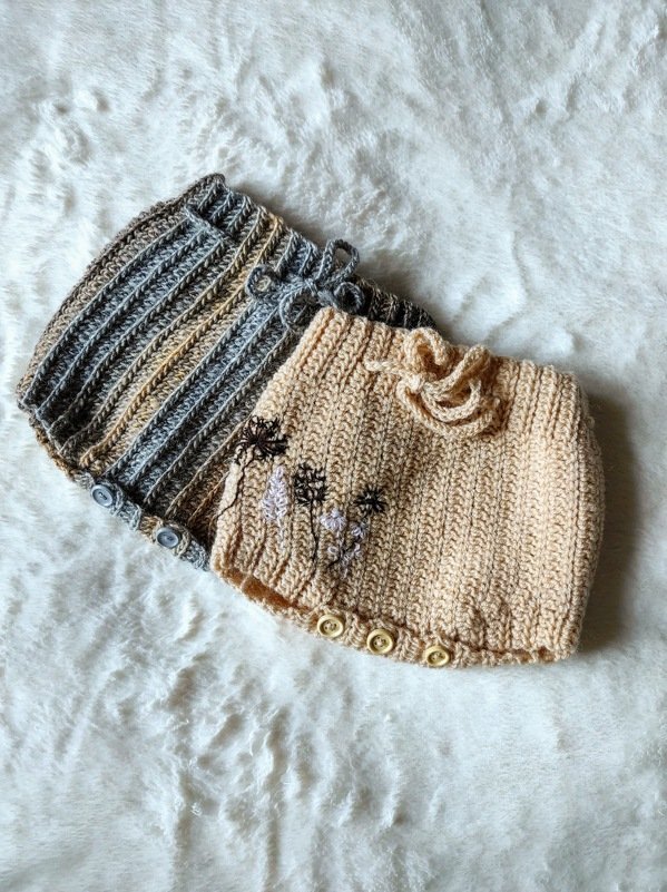 Crochet Pattern Baby Bloomers - Diaper Cover - for Newborn to 12 months