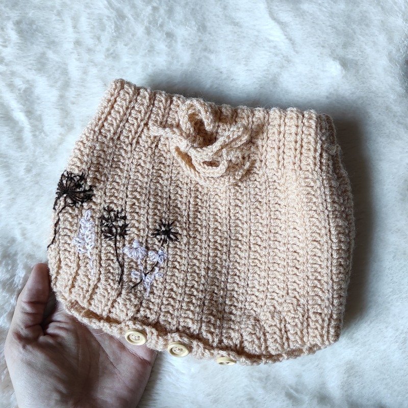 Crochet Pattern Baby Bloomers - Diaper Cover - for Newborn to 12 months - Image 11