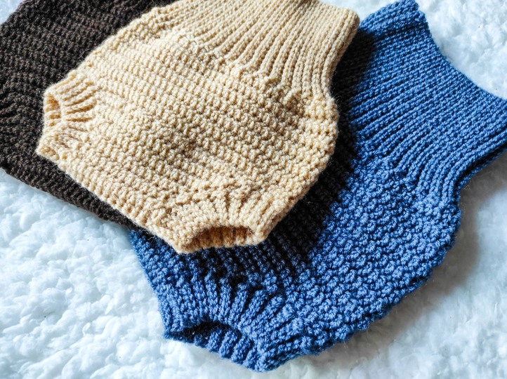 Crochet Pattern Bloomers Baby for Newborn to 12 months