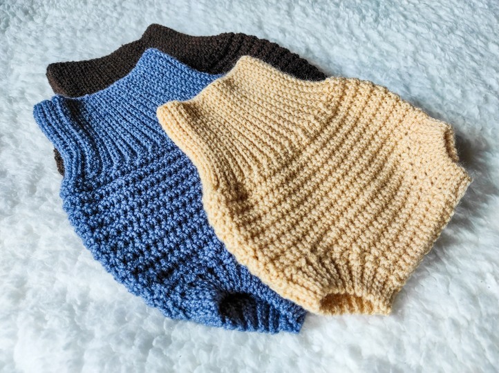 Crochet Pattern Bloomers Baby for Newborn to 12 months